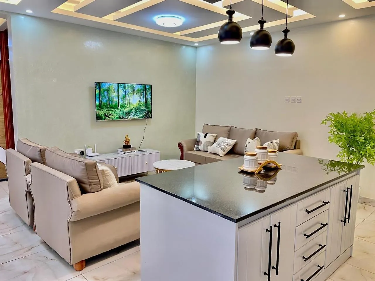 A Serene Sanctuary In Kampala Apartment